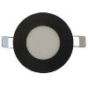 Obrazek Panel LED CIRCLE 9W 4200K Okrągły Czarny