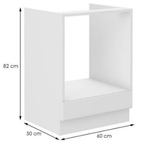 Obrazek Szafka kuchenna STILO biały mat/biały 60dg bb