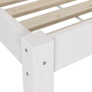 Obrazek Łóżko Dora 140x200 sosna bejca biała 