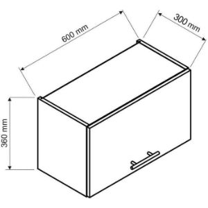 Obrazek Szafka kuchenna Max W60okgr Granit 