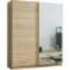 Obrazek Szafa Alfa 2 200 cm dąb sonoma/lustro