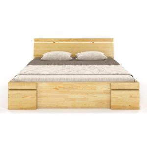 Obrazek Łóżko sosnowe Skandica Sparta maxi+sz 140X200 naturalny