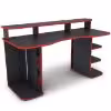 Obrazek Biurko Matrix 3 grafit/czerwony 