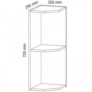 Obrazek Szafka kuchenna Prowansja D25PZ sosna andersen