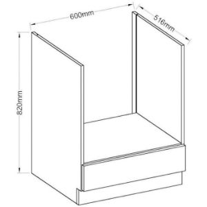 Obrazek Szafka kuchenna Bordeaux 60DG BB