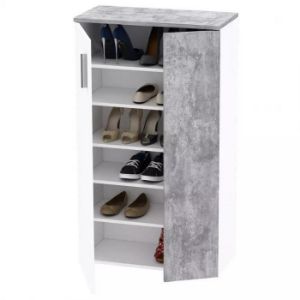 Obrazek Komoda Boots Beton Jasny/Biały