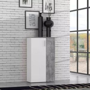 Obrazek Komoda Boots Beton Jasny/Biały