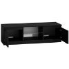 Obrazek Szafka RTV Tula S Maxi czarny połysk