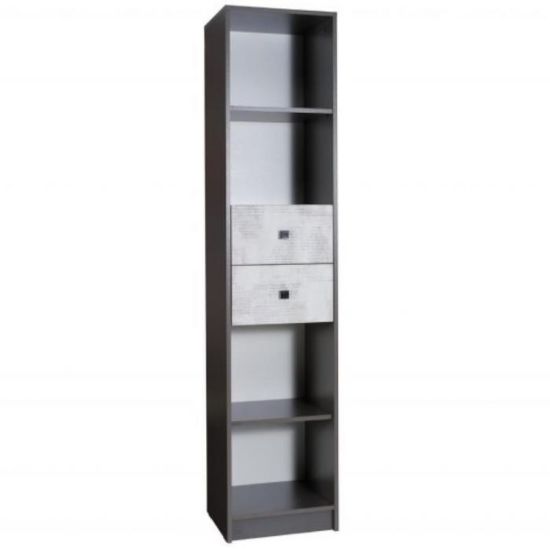 Obrazek Regał Tommy 6 grafit/enigma