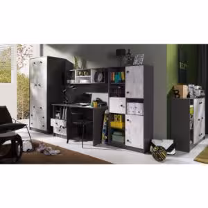 Obrazek Regał Tommy 6 grafit/enigma