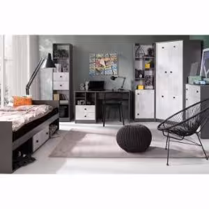 Obrazek Regał Tommy 6 grafit/enigma