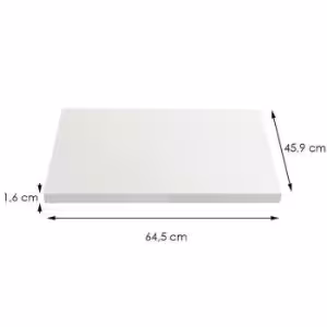 Obrazek Półki 3 szt. Retro 200 biały