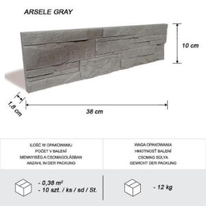 Obrazek Kamień betonowy Arsele Gray