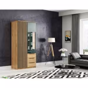 Obrazek Szafa Sorento z lamelami 100x215x6