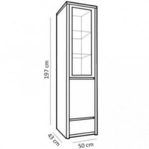 Obrazek Witryna Montana W1D dąb lefkas
