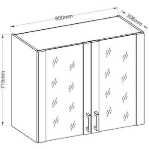 Obrazek Szafka kuchenna Sara sonoma 80GS-72