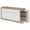 Obrazek Komoda Sintra 25 3d3s dąb samdal-biały