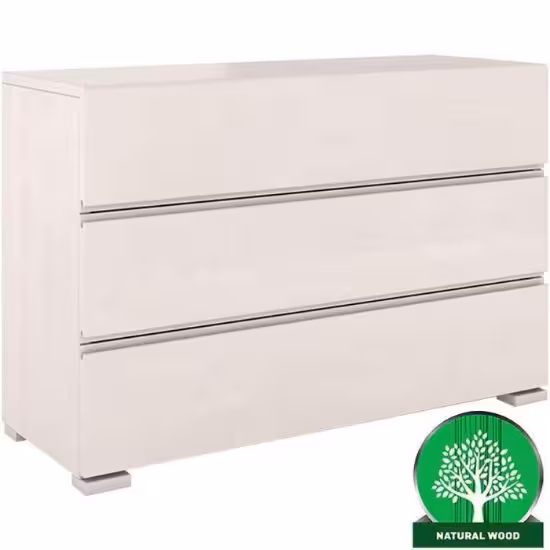 Obrazek  Komoda Drewniana Bukowa 3s Skandica Vestre Biała 