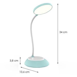 Obrazek Lampa Biurkowa Kuala LED LED 6W/BLUE