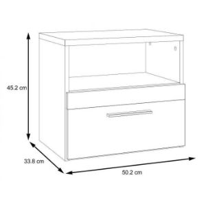 Obrazek Szafka nocna Dalate DQLK011