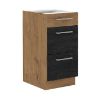 Obrazek Szafka Kuchenna VIGO Dark 40D 3S BB