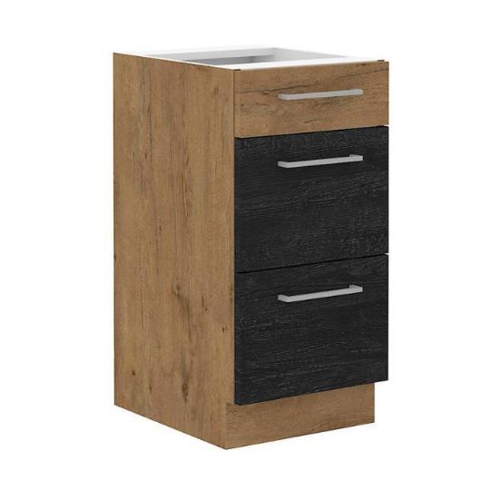 Obrazek Szafka Kuchenna VIGO Dark 40D 3S BB