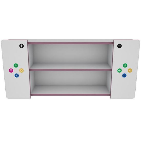 Obrazek Półka Matrix II biały/fiolet