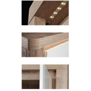 Obrazek Szafa Livinio L2 Ribbeck/Biały połysk