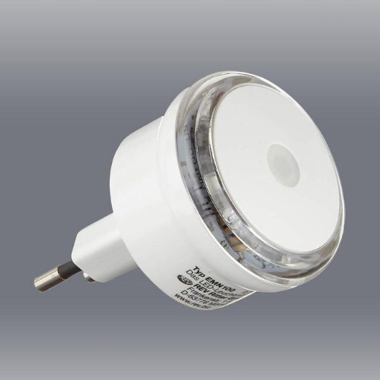 Obrazek Lampka wtykowa LED 02217 0,8W z automatem zmierzchu