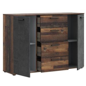 Obrazek Komoda Oldheaven old wood/beton 