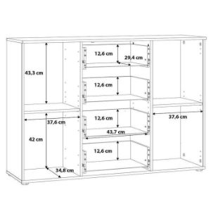 Obrazek Komoda Oldheaven old wood/beton 