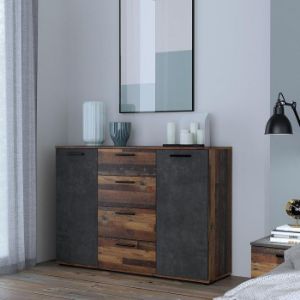 Obrazek Komoda Oldheaven old wood/beton 