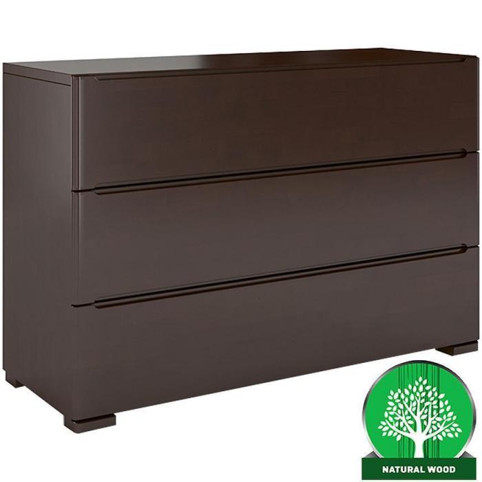 Komoda Drewniana Bukowa 3s Skandica Sparta Palisander