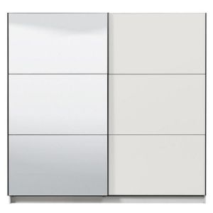 Obrazek Szafa Sierra 220 lustro biała 11008286