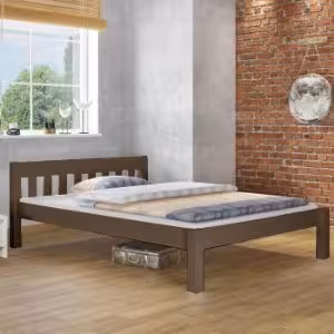 Obrazek Łóżko Pino 180x200 sosna bejca brąz