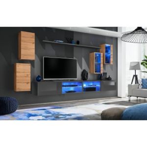 Obrazek Meblościanka Switch Xxv Wotan/Grafit