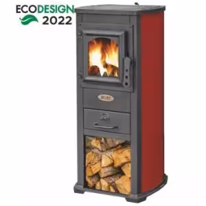 Obrazek Piec Ekonomik Lux 6,6 kW czerwony