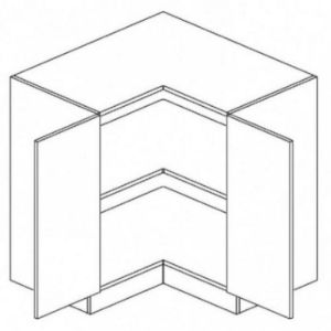 Obrazek Szafka kuchenna Gardena D90N grey