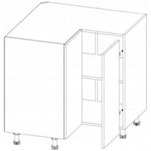 Obrazek Szafka kuchenna Gardena D90N grey