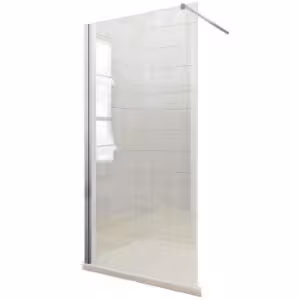 Obrazek Ścianka WALK-IN Soft 120x195 profil chrom