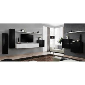 Obrazek Szafka RTV Wisząca Switch SW1 Biały 