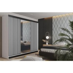 Obrazek Szafa Malani 200 L biała/ front biały