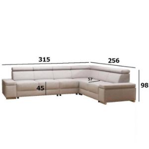 Obrazek Narożnik z funkcją spania Ester Primo 84 uniwersalny