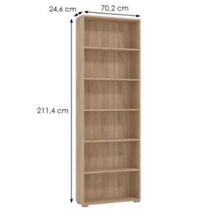 Obrazek Regał Tomar 6 sonoma 11011482