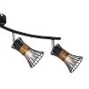 Obrazek Lampa 54814-4 Drut czarno-złoty LS4