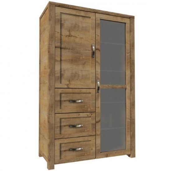 Obrazek Witryna z szufladami Nevada WSS dąb lefkas ciemny