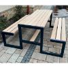 Obrazek Komplet ogrodowy Picknick Grande drewno naturalne