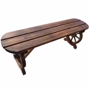 Obrazek Ławka ogrodowa drewniana