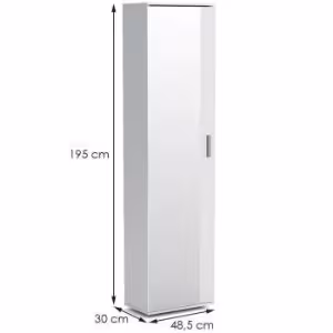 Obrazek Szafa z lustrem Justus 06 White