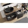 Obrazek Szafka Royal 90 2S czarny mat